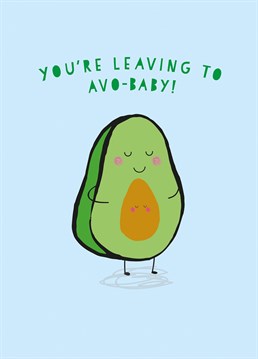 Holy guacamole! They're having a baby, wish them well with this smashing card by Scribbler.