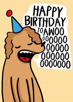 Have them howling with laughter with this hilarious Scribbler Birthday card!