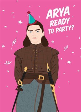 Your birthday's going to be a Stark contrast to every other day! Wish them a happy Birthday with this Game of Thrones inspired card.
