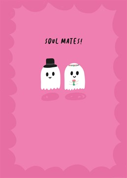 A Scribbler Wedding card for the ghoul-geous love of your life, whether on Valentine's or Halloween.