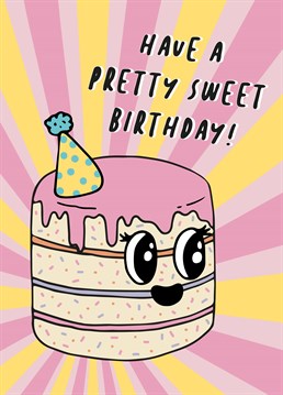 Not a Birthday card for a diabetic! Perfect for a person with a sweet tooth. Designed by Scribbler.