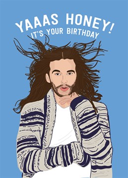 Wouldn't you just love Jonathan to come into your life an tell you how awesome you are?! If they love the Fab 5, they'll love this birthday card by Scribbler.