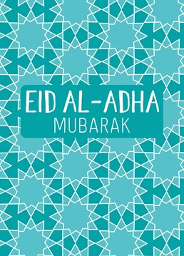 Wish someone a wonderful Eid with this card from scribbler.