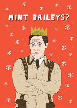 A Scribbler card for someone who'll likely be drinking all day at Christmas but a Mint Baileys would just be a step too far, thanks Bryn!