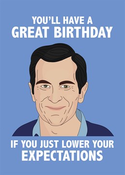 Send this Scribbler card to someone as hip and cool as Phil Dunphy and enourage them to think inside the box for the key to a great birthday.