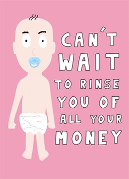 Children aren't just for Christmas, kids. They're FOREVER! Enjoy never having money to spend on yourself again. New baby design by Scribbler.