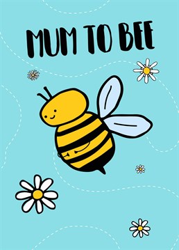 Send this adorable Baby Shower card to a Queen Bee who's about to become a mother and show that you're absolutely buzzing for her! Pregnancy design by Scribbler.