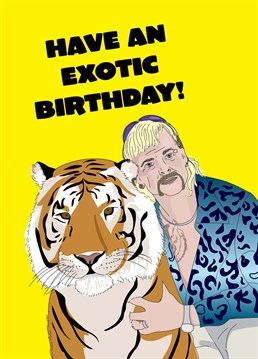 Ideally celebrate it Tiger King style with a gay, gun-toting cowboy with a mullet and a Bengal tiger.