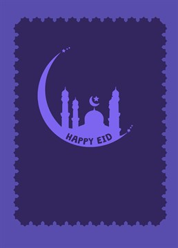 Celebrate Eid with loved ones near and far by sending this lovely Scribbler design.