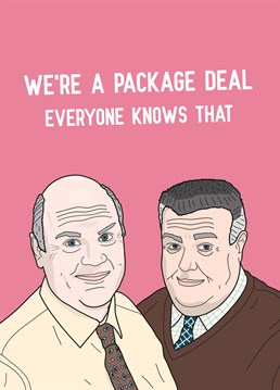 Friends who eat together, stay together! Name a better duo of geniuses, we'll wait. Send this Brooklyn Nine Nine inspired Scribbler Anniversary card to your other half.