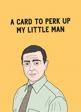 Send a classic Boyle one-liner that is equal parts adorable, hilarious and disturbing to cheer up your buddy. Brooklyn Nine Nine inspired card by Scribbler.