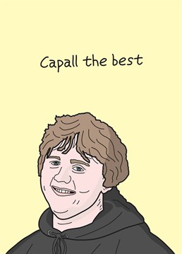 So, before they go, wish them all the best in life from their favourite Scottish crooner. Lewis Capaldi inspired design by Scribbler.