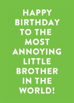 Funny Rude Birthday Card for brother him boyfriend husband 