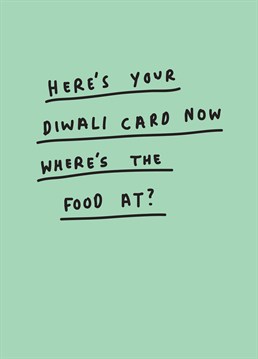 It's feast time and it smells goooood! Celebrate Diwali with this Scribbler card and waste no time getting to the good bit.