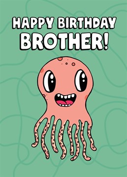 Send a massive birthday hug to your brother with this ink-redible Scribbler design.