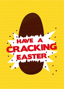 Send this egg-cellent Scribbler card to a loved one and wish them a completely chocolate-filled Easter.
