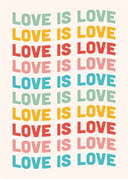 Show how proud you are to love them by sending this brilliant LGBTQ design by Scribbler.