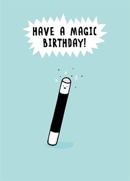 Send this charming Scribbler card to wave your magic wand and make all their birthday wishes come true!