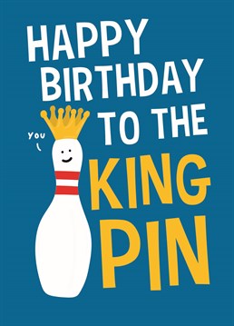 Put a loved one front and centre on their birthday (where they should be) and treat them like absolute royalty! Designed by Scribbler.