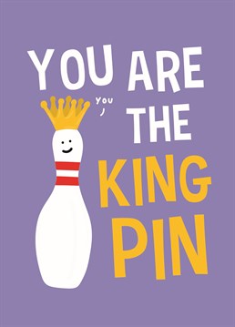 Who's number one? Put a loved one front and centre (where they should be) and treat them like absolute royalty for the day! Designed by Scribbler.