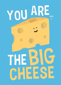Send your congratulations and let a loved one know just how gouda they are with this seriously cheesy Scribbler card.