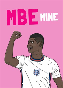 Just like Rashford, you've got all the best moves! Take your loved one out for dinner and honour them with this romantic, football inspired Scribbler Anniversary card.