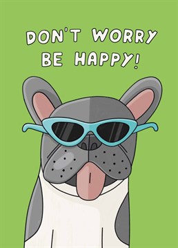 How could they not be happy with this little doggo in their life? Send positive vibes and make someone smile with this cute Scribbler card.