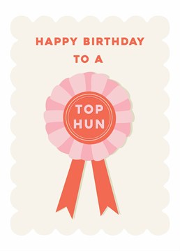 Send this utterly iconic birthday card to the biggest hun you have the pleasure of knowing and make her feel like a Queen. Designed by Scribbler.