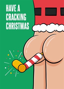 Crack your mate up and make their festive season that extra bit special by sending them this seriously cheeky Scribbler card.