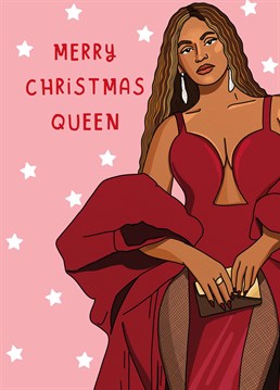 If you know a giant Queen Bey fan then obviously you have to send them this iconic Christmas card by Scribbler.