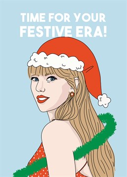 Taylor Swift, Fearless, Speak Now, Red... We're always in our Taylor Swift era! Send this Scribbler card to a Swiftie this Christmas.