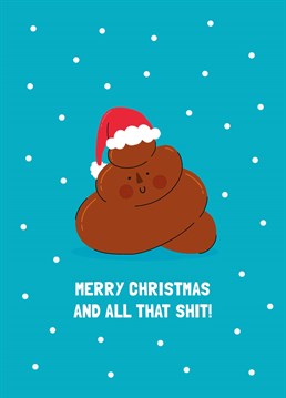 Poo humour is always a good idea. Send this jokey Scribbler card to make a friend laugh this Christmas.