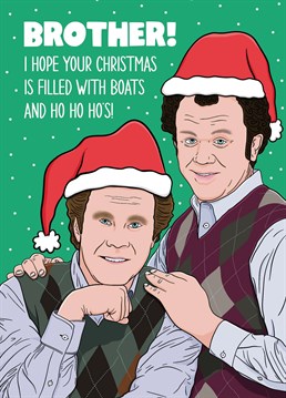 And LOTS of activities, obviously! Send this hilarious Christmas card to a brother who's a sucker for the film Step Brothers. Designed by Scribbler.