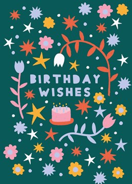 Make sure all their birthday wishes come true with this pretty Scribbler card that would be hard pressed not to leave them smiling.