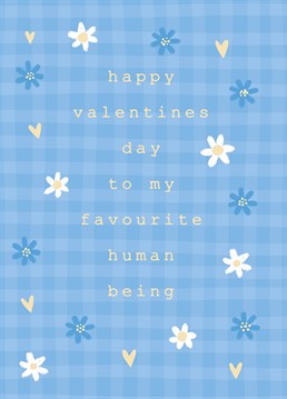 Send this adorable Valentine's card to let that special someone know that no one else compares. Designed by Scribbler.