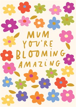 For a mum who's bloomin' brilliant, send her this gorgeous, floral Scribbler card to give her a big smile on Mother's Day.