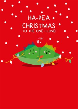 You're like two peas in a pod so celebrate this Christmas in style, just the two of you, and have the best day ever! Designed by Scribbler.