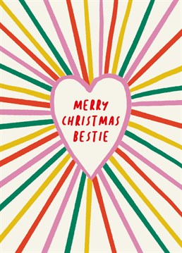 Obvs your bestie deserves the very best Christmas card money can buy. Brighten their day with this cute Scribbler design.