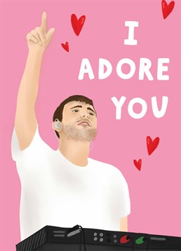 If they're a HUGE Fred Again fan, then this Valentine's card is a must-have to completely make their day and show how much you love them. Designed by Scribbler.