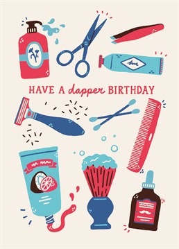 Perfect to send to dapper men in your life on their birthday by Sadler Jones.