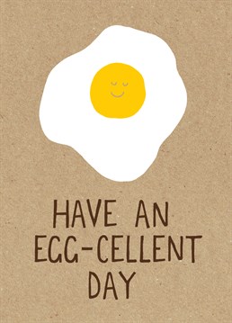 Who doesn't love a good egg yolk now and again? Another classic pun Birthday card from our friends at Stormy Knight!