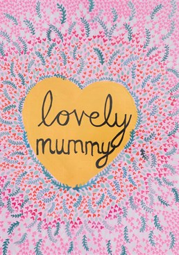 Let your mum know how brilliant she is with this lovely Birthday card by Sarah Lovell Art.