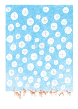 Wish them a happy Christmas with this utterly adorable card by Sarah Lovell.
