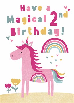 Magical Birthday wishes to celebrate a 2nd Birthday!