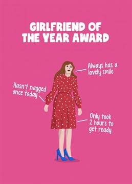 Give your partner this funny award-winning Valentine's card guaranteed to make them smile. Designed by Sassy Sarah.