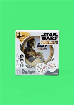 <ul><li>New for 2021, from a galaxy far away&hellip; </li><li>The Mandalorian inspired version of the smash-hit game </li><li>Contains 55 unique cards </li><li>Perfect gift for a Star Wars fan </li><li>Min. 2 Jedi required to play </li><li>Suitable for ages 6+ </li></ul><p>This is the way to a fun-filled evening!  <br /><br />If you loved the original Dobble and you&rsquo;re obsessed with The Mandalorian then you simply have to get this all-new version of the fast-paced game, featuring all your favourite Star Wars Mandalorian characters. <br /><br />Providing ideal family-fun for adults and kids alike, players compete with each other to find the matching Star Wars themed symbol between one card and another. Like in the OG Dobble, every card is unique and has only one symbol in common with any other in the deck. Spot the matching symbol and Yoda winner! It&rsquo;s as simple as that. With 5 quick party games in 1, Dobble is as easy to play as Snap &ndash; but WAY more fun! </p>