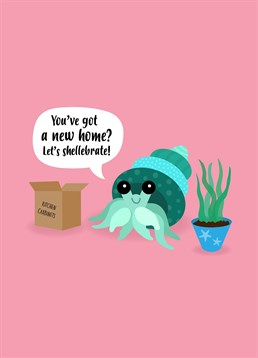 They've moved?? Let's hope they keep it cleaner than the last place they had'. they won't. A new home card designed by Charli Tait.