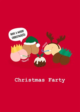 This is gonna be one smelly room after some Brussels sprouts - we've all been there! Send this hilarious Charli Tait Christmas card to make it a not so silent night.
