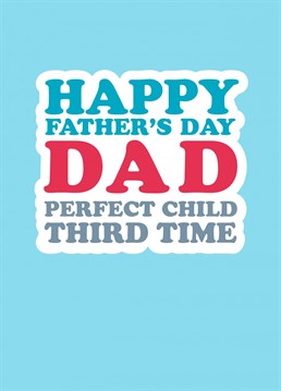 Send them your best wishes with this Father's Day card by The Boy And The Bear.