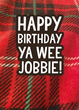 Send them your best wishes with this Scotland Inspired Birthday card by The Boy And The Bear.